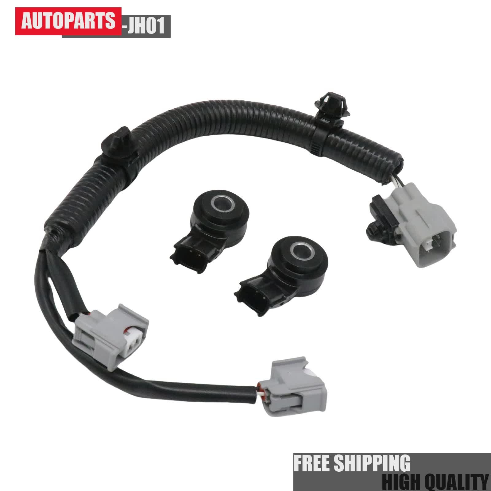 2x Knock Sensor W/ Wire Harness Assy Kit For 4Runner FJ Tacoma Tundra 4.0L V6