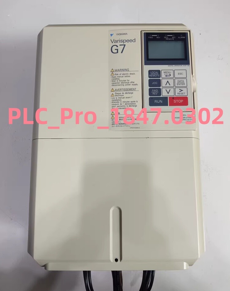 1PCS Used & Tested YASKAWA CIMR-G7A4015 Frequency Converter 380V 15KW  Fast ship