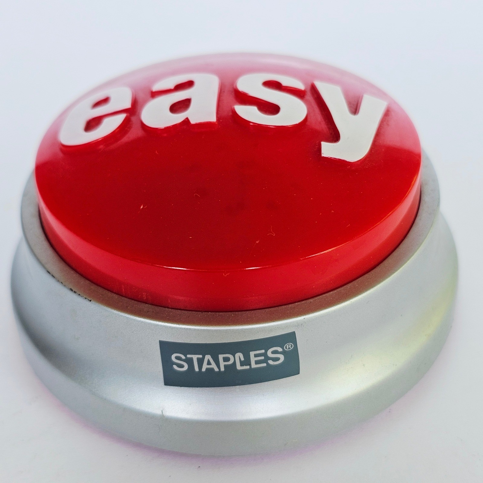 Staples "That Was Easy" Talking Easy Button - Tested and Works - 1435