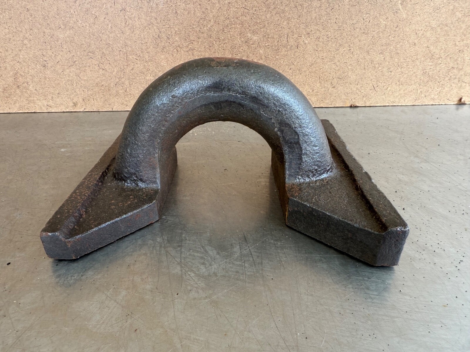 Vintage 7.9 Pound Forged ROOFING IRON SEAM BENDING TOOL Tinsmith