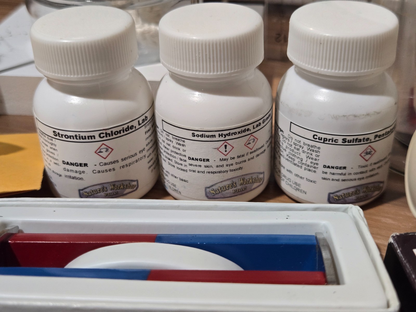 Discovering Design With Chemistry Lab Kit Homeschool EXTRA ITEMS Dr. Jay L. Wile