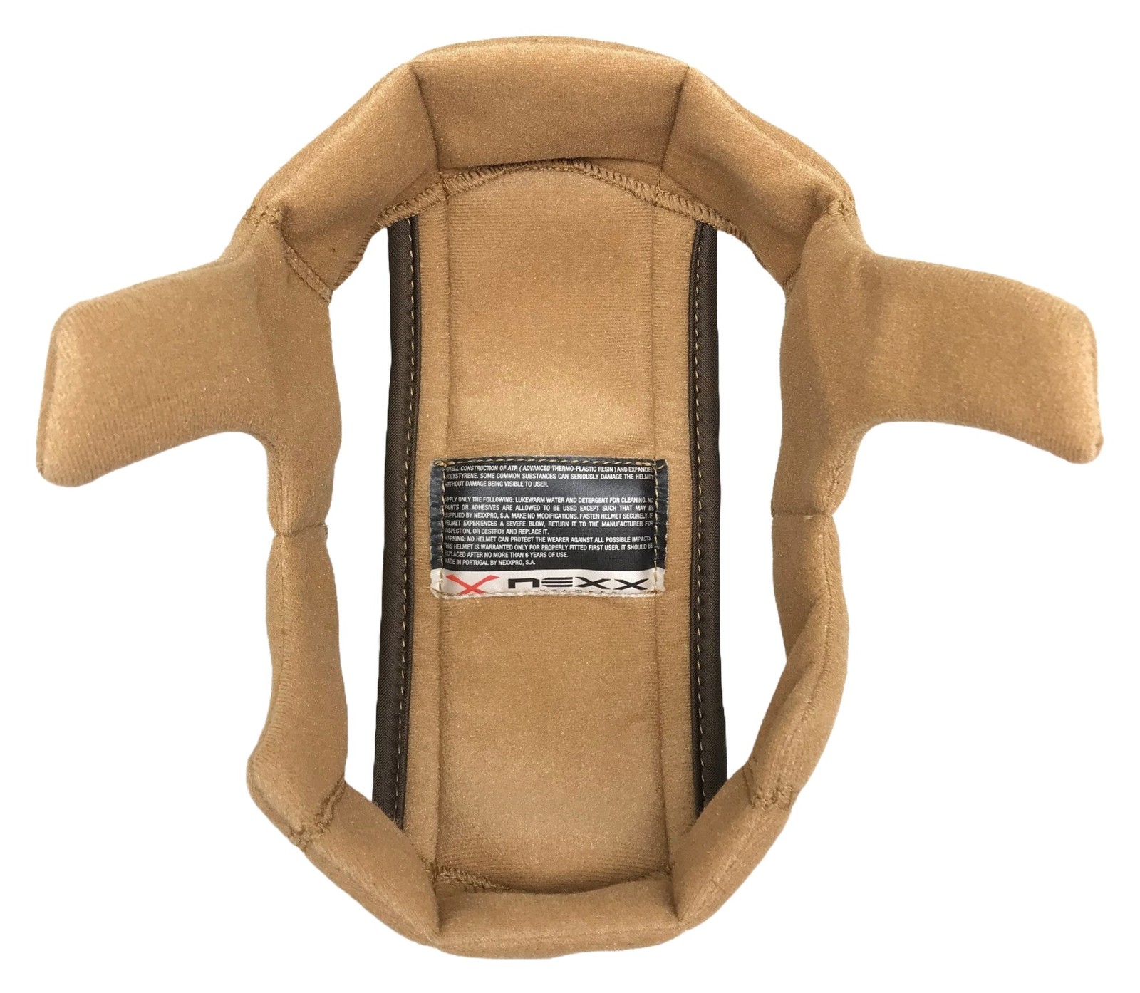 Nexx SX.60 Jazzy Helmet Inner Top Liner Pad Tan