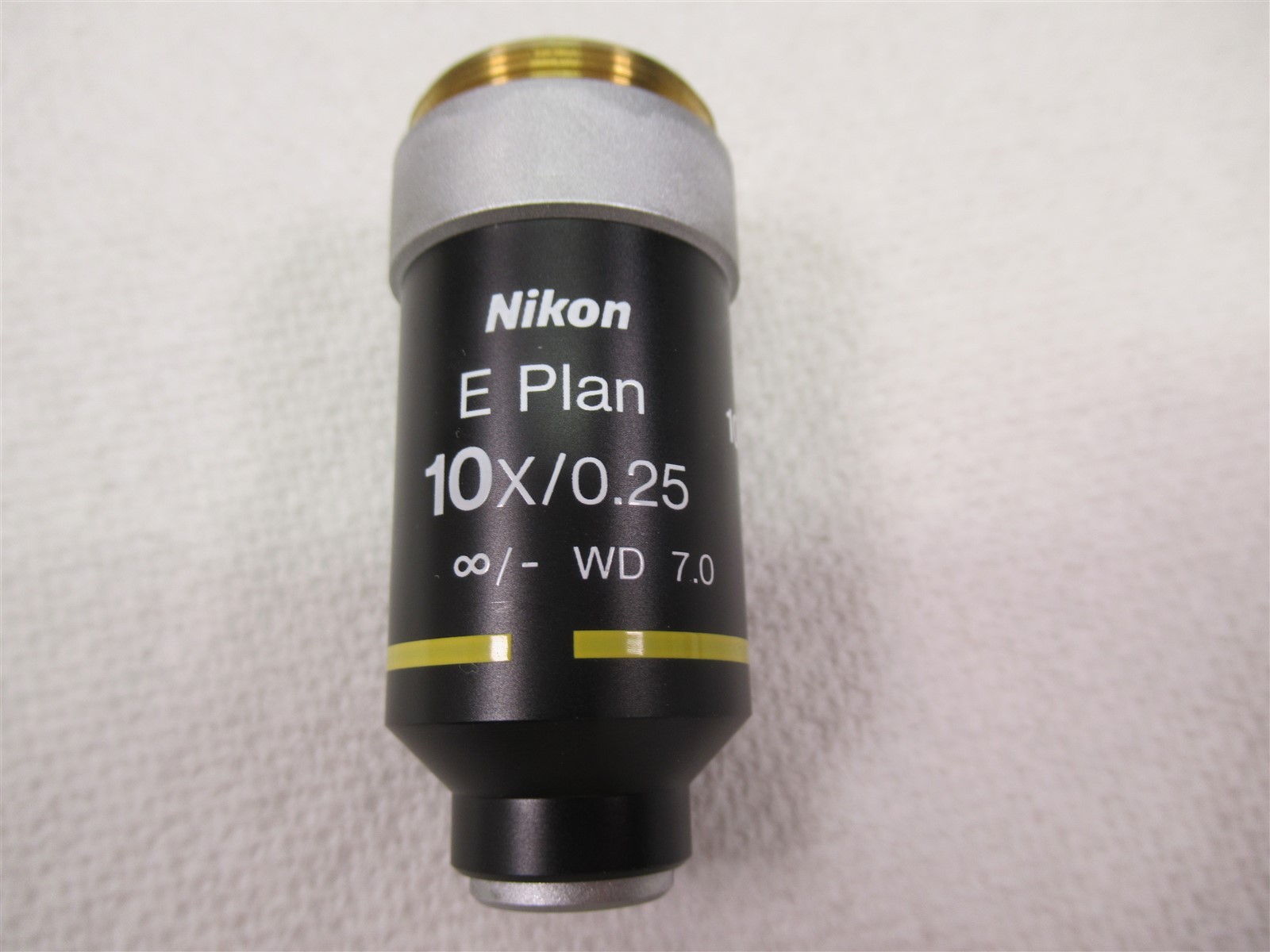Nikon E Plan 10x 0.25 Microscope Objective Lens Eclipse Series E200
