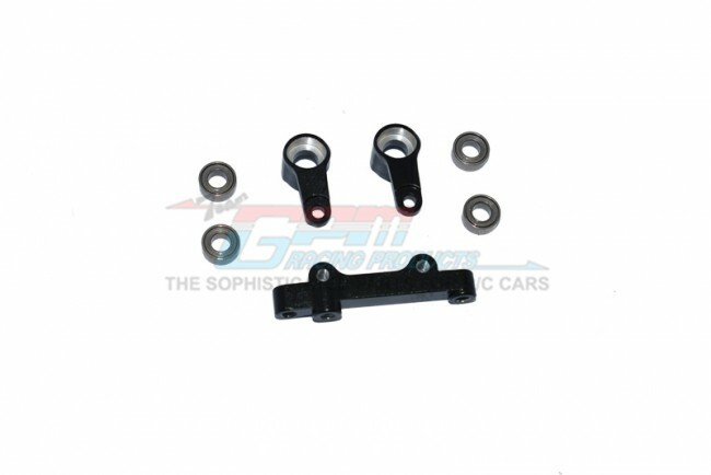For LOSI-Mini-T-ALUMINUM STEERING ASSEMBLY -7PC SET