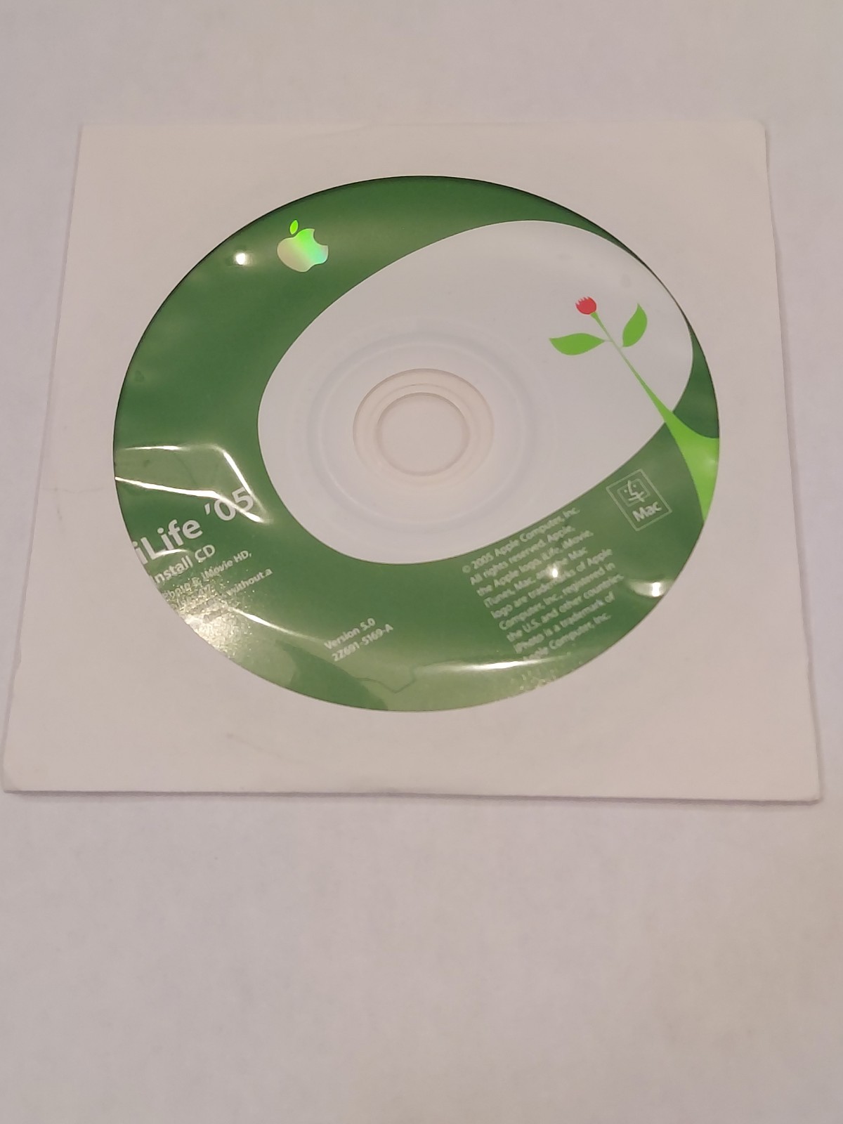 Apple Macintosh iLife '05 Install CD Version 5.0 2Z691-5169-A