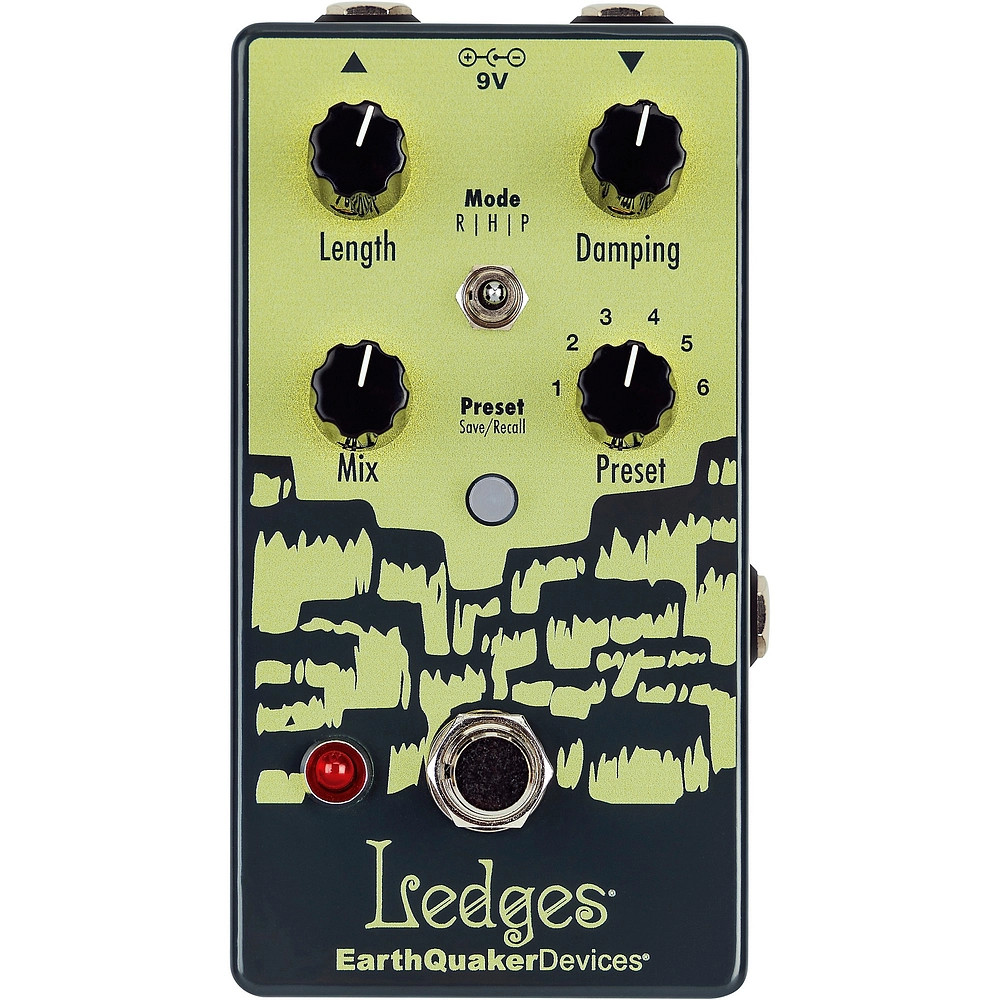 EarthQuaker Devices Ledges TriDimensional Reverberation Machine Effects Pedal