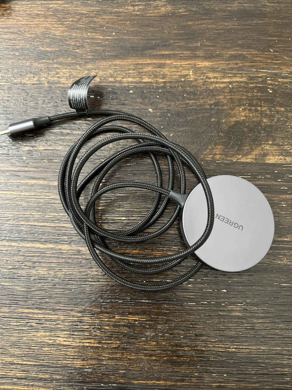 UGREEN Magnetic Wireless Charger for iPhone/Airpods Grey PREOWNED