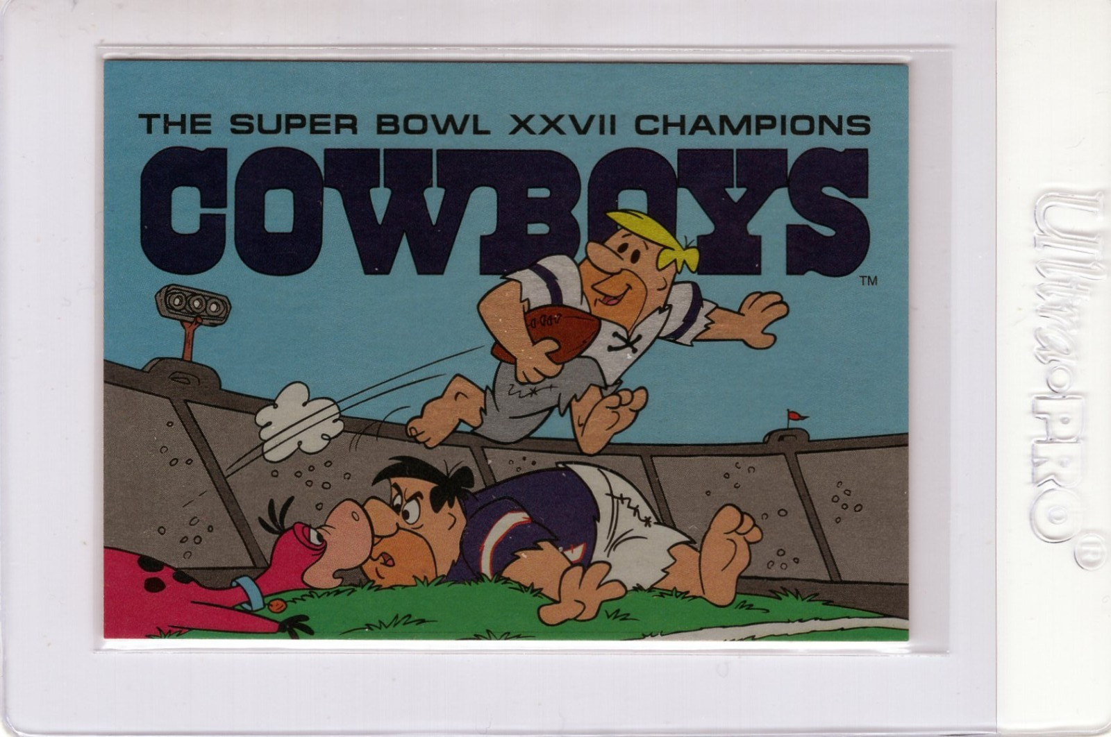 Flintstones Chase T1 Dallas Cowboys Super Bowl Champions 1993 Tekchrome