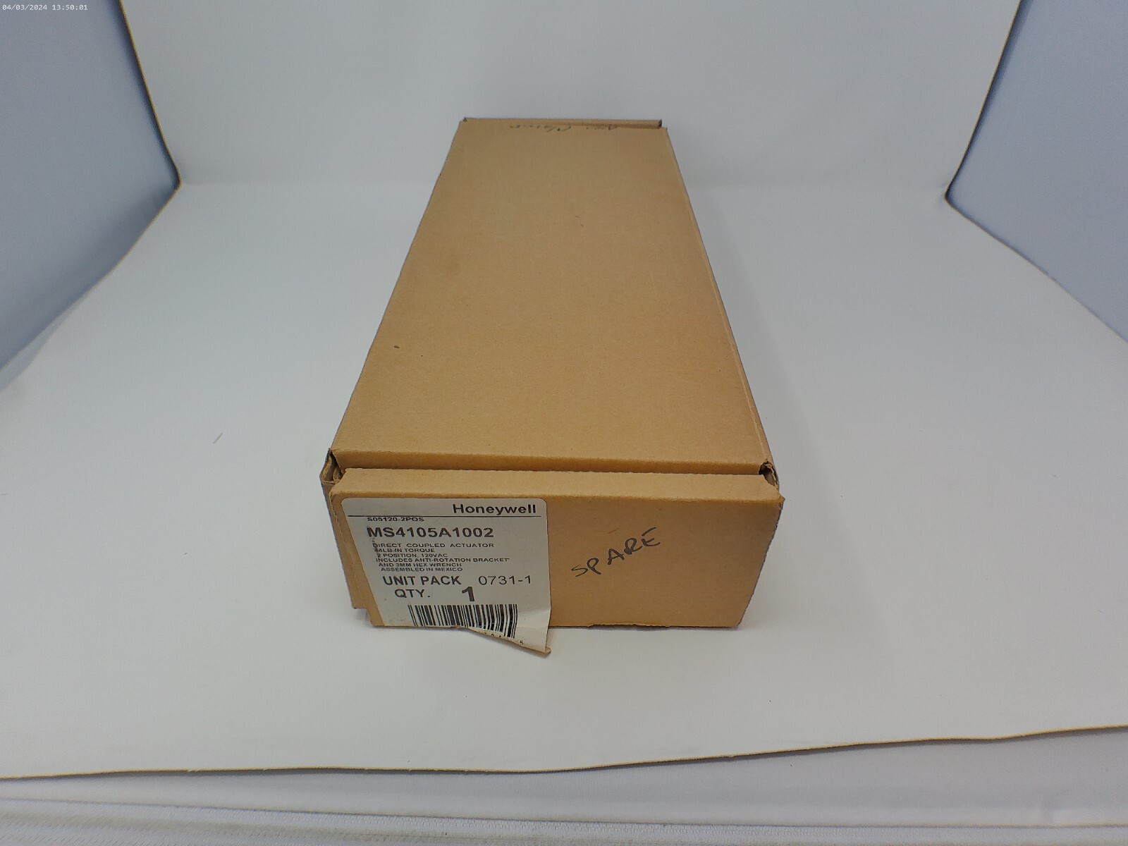 Honeywell MS4105A1002 Direct Coupled Actuator
