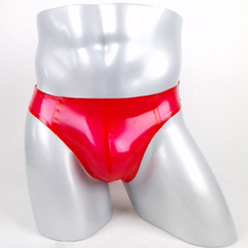 Latex Shorts Briefs for Men Rubber Underwear Sports Pants Club Wear Costume