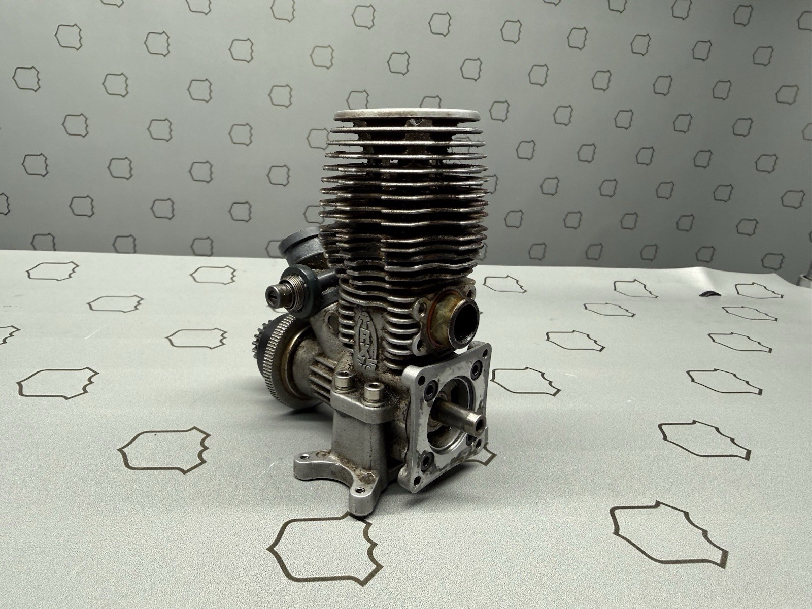 Traxxas TRX 2.5 Nitro Engine, Tested And Starts