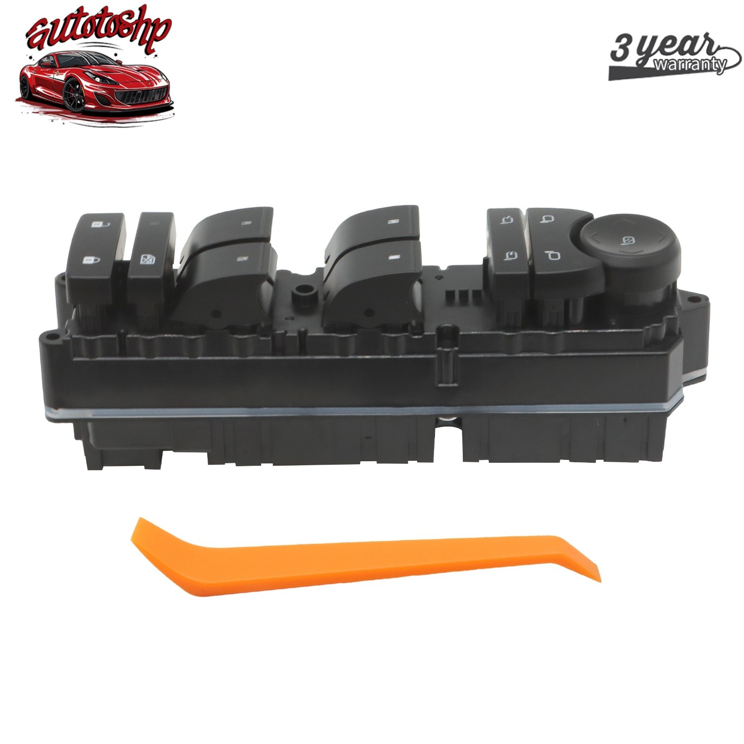 Door Window Switch Panel Control For Chevrolet GMC Cadillac 2007-14 Left Driver