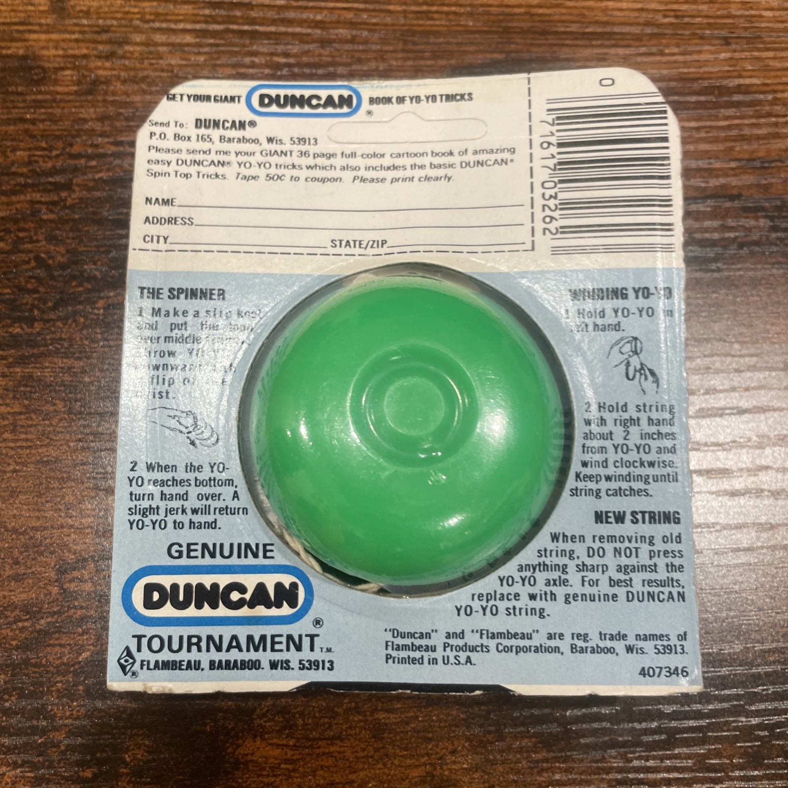 Pair Vintage Duncan Yoyo's "Imperial" & NOS "Special"