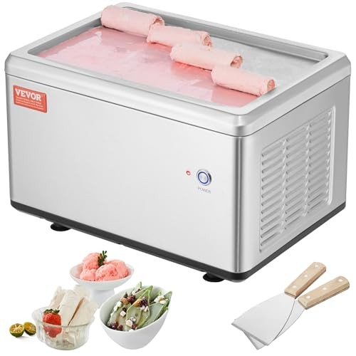 120W Fried Ice Cream Roll Maker Machine