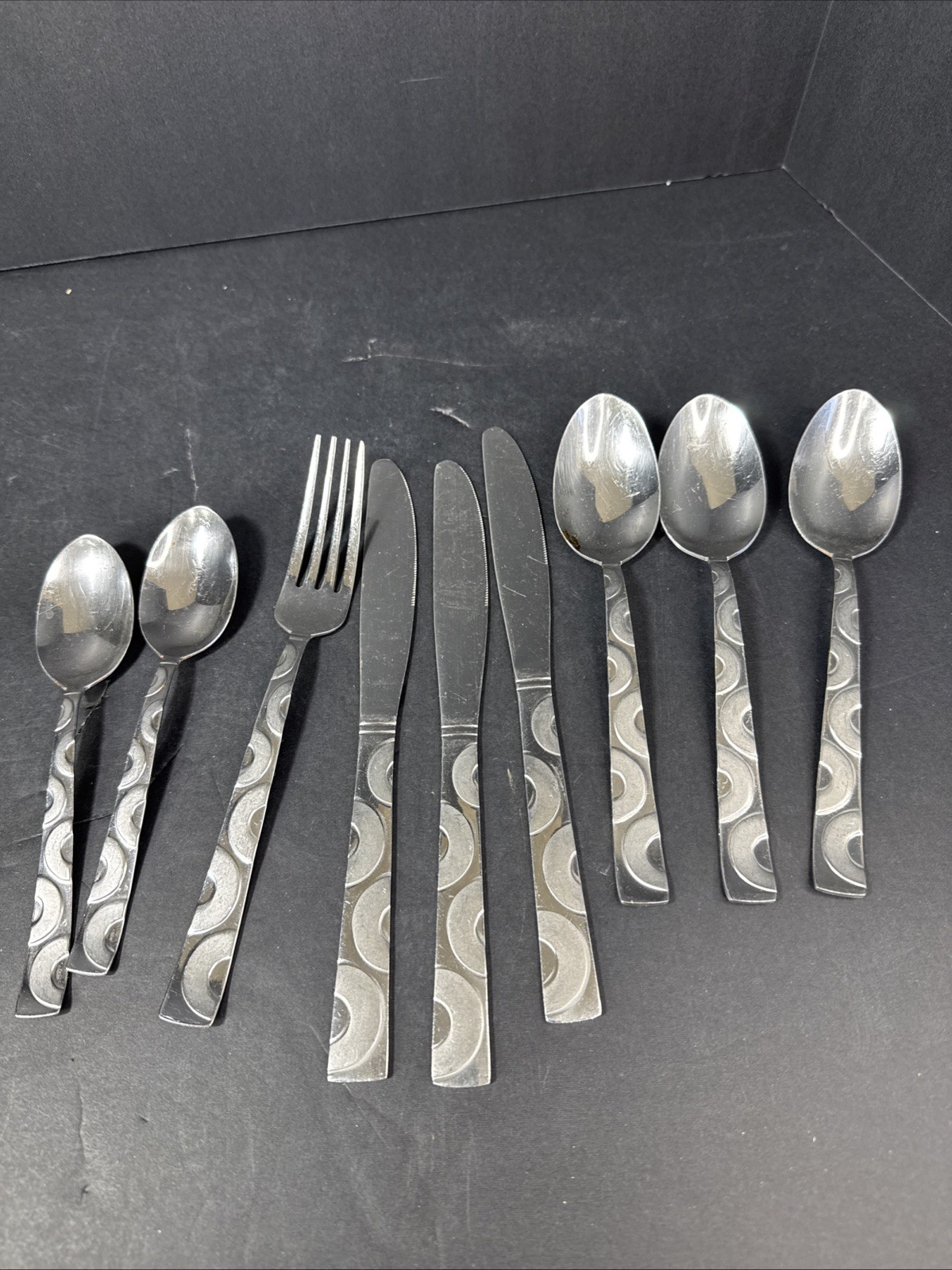 Wheels Frost (Stainless)PFALTZGRAFF five piece place settingsX4 Plus 9 Extras