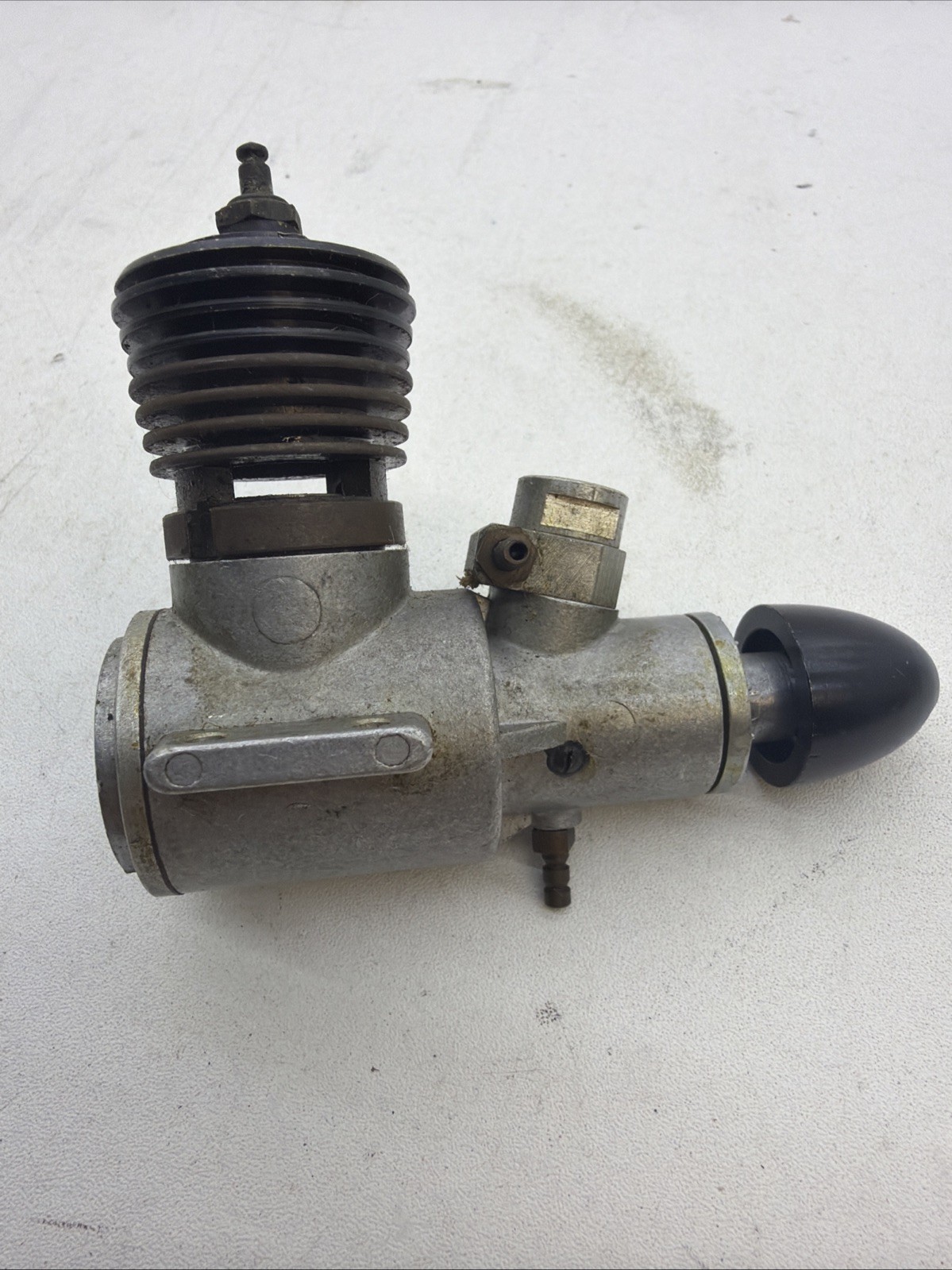 German Jena DDR F1 Glow 2.5cc model airplane engine M6