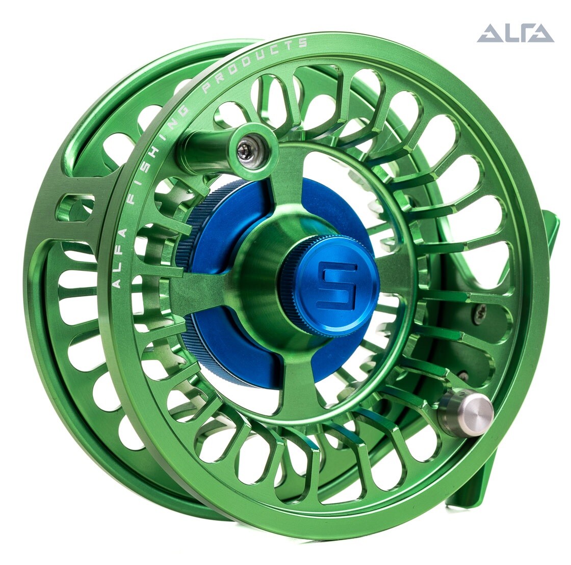 Alfa® Artic 9+ Fly Reel - Lime Green ** NEW 2025 Stocks ** ALFA9+LG * UK DEALER