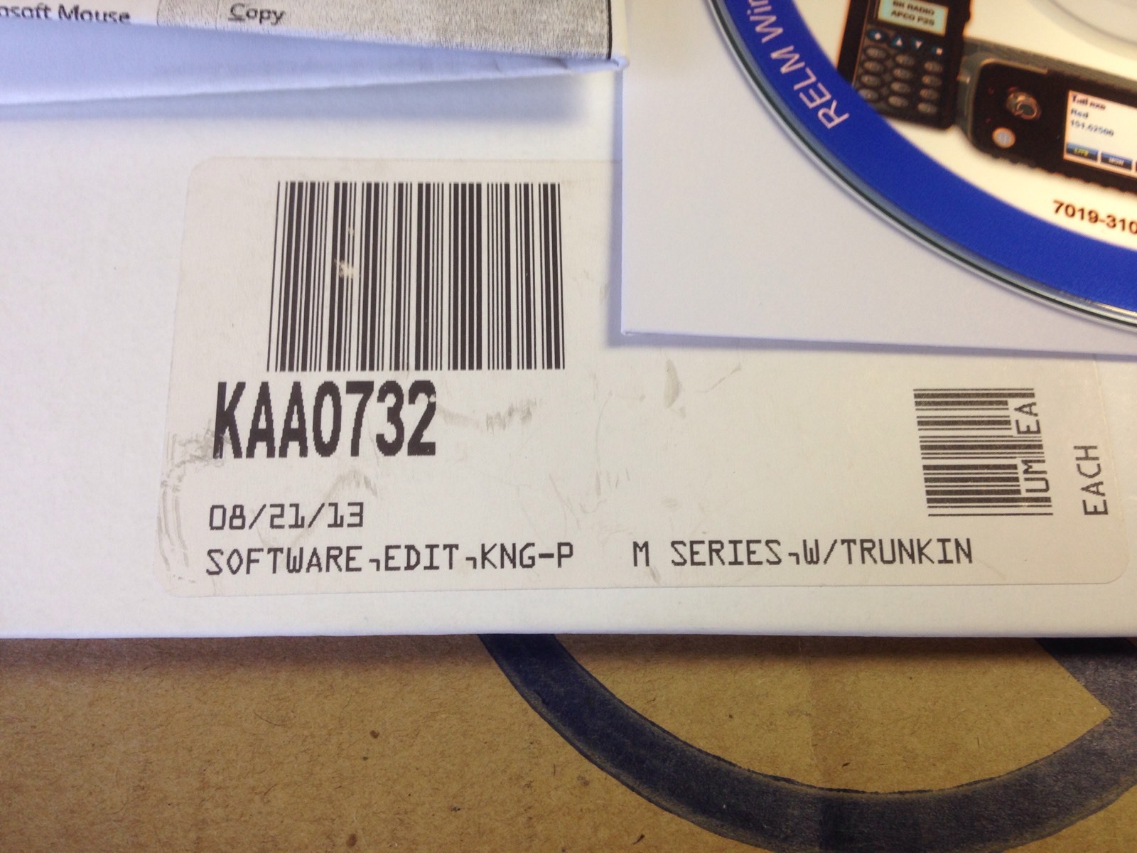 Bendix king KAA0732 Programming Software W/ Trunking KNG P - KNG M radios