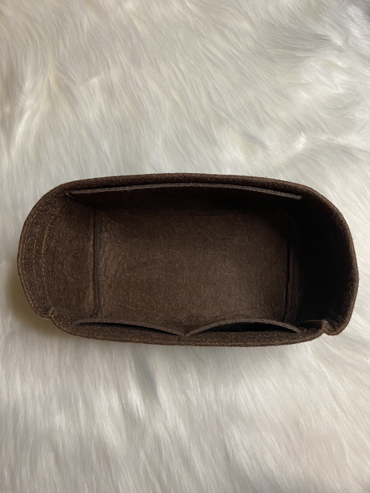 Felt Insert bag Organizer Handbag Purse Shaper Handmade For LV NANO SPEEDY