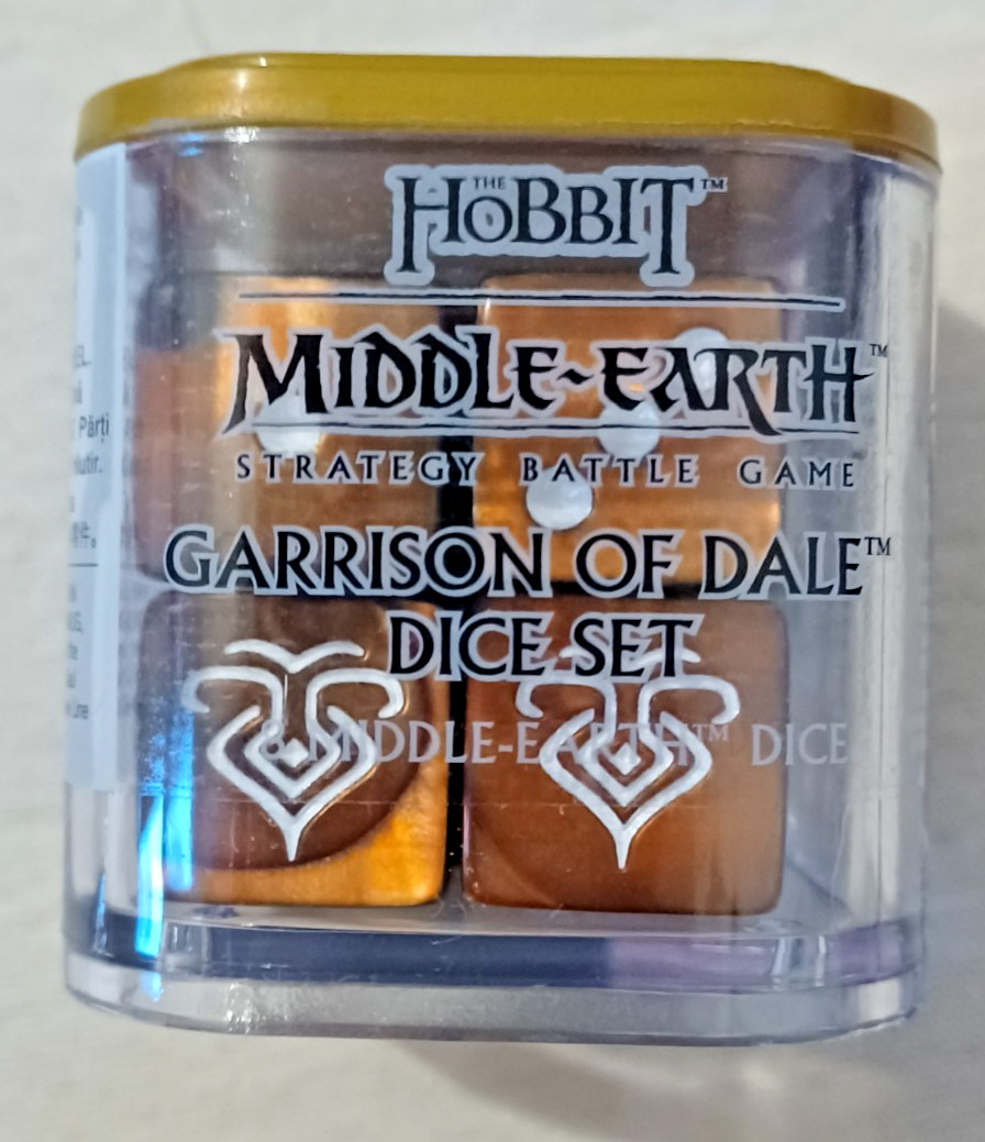 Garrison of Dale Dice Set (8)-Lord of the Rings-Hobbit-Middle Earth-GW-Warhammer
