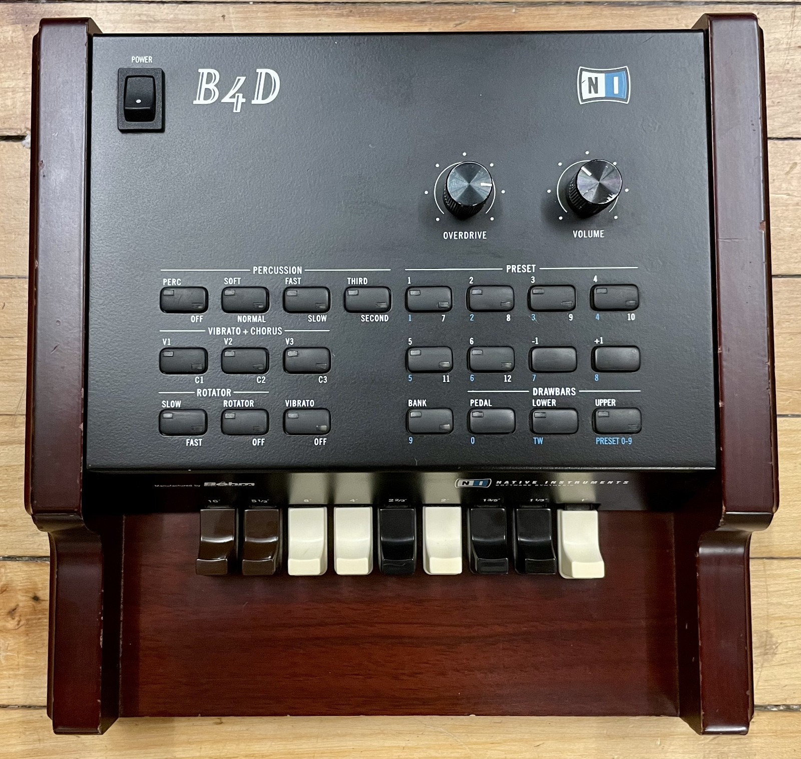 Native Instruments B4D Drawbar MIDI Controller (Böhm)