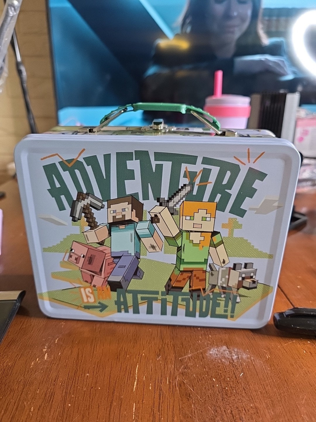 Minecraft Metal Lunch Box GM7