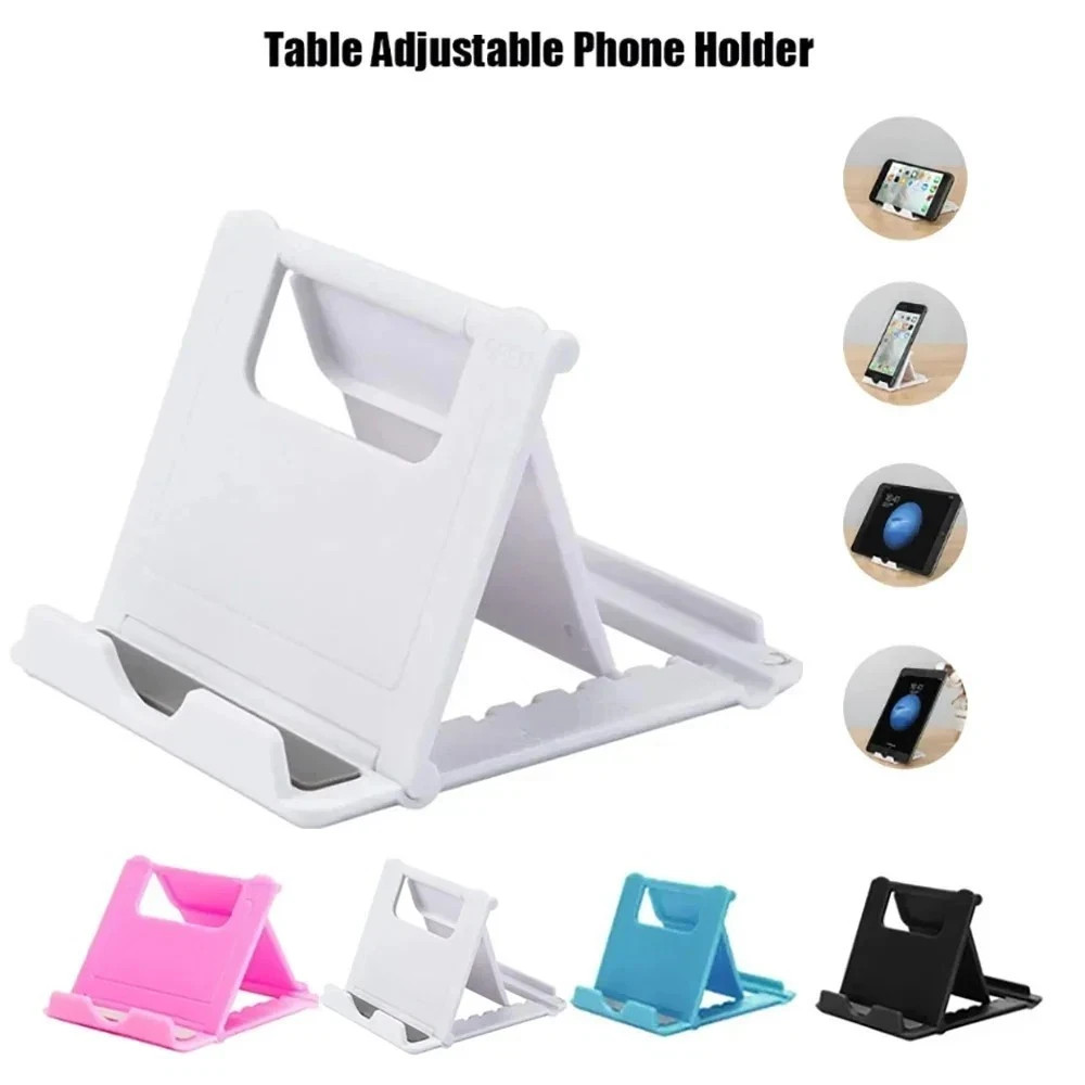 Adjustable Phone Holder Stand Folding Foldable Thin Cradle for Samsung iPhone