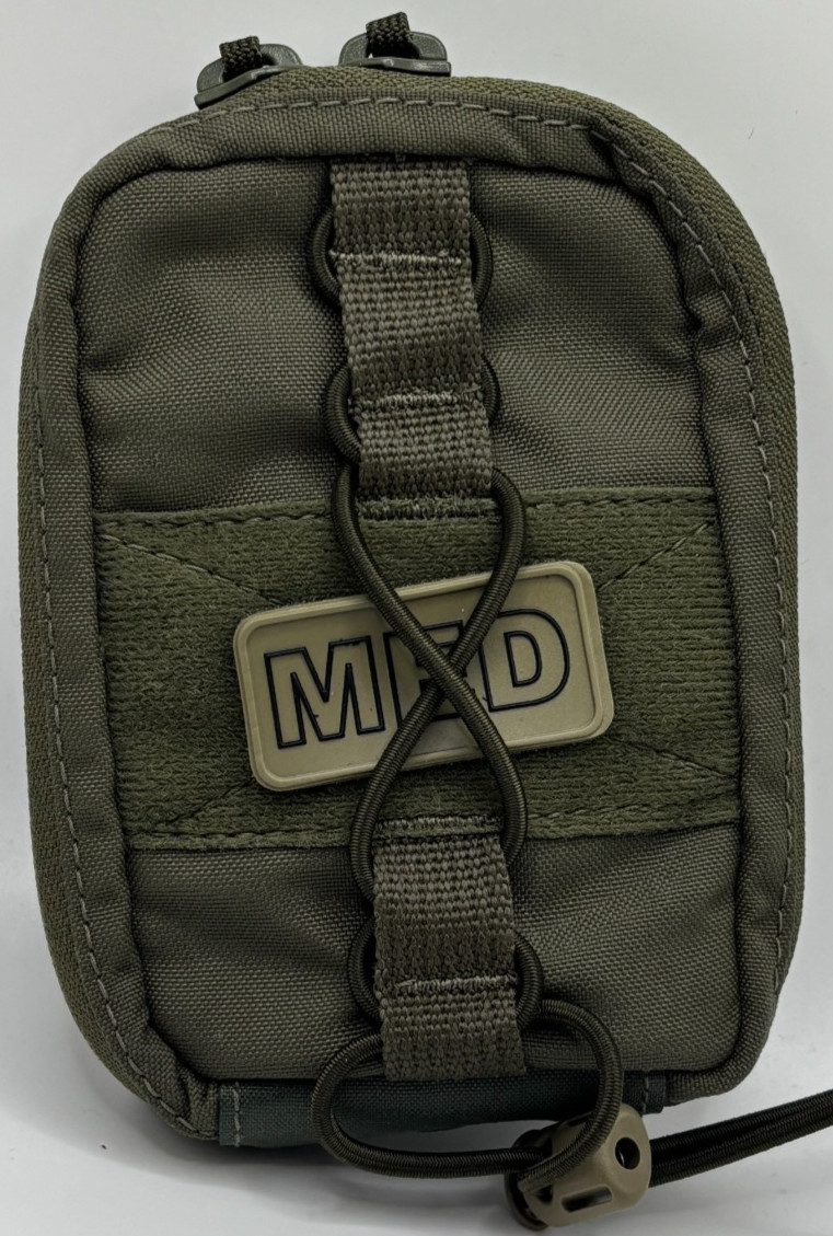 Eleven 10 ETAK Fixed MOLLE Enhanced Trauma Aid Kit - Ranger Green