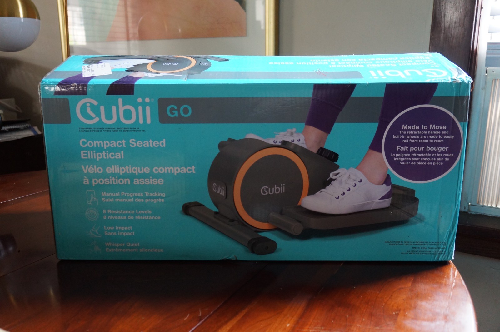 New! Cubii Go Compact Seated Elliptical