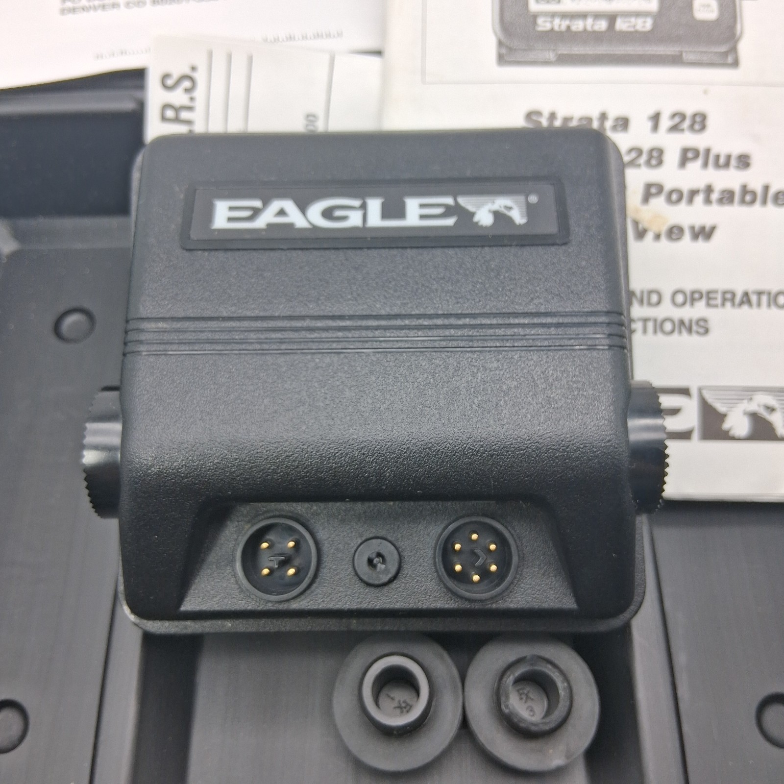 Eagle Strata View 128 Portable Fish Finder, Box, Instructions *UNTESTED READ*