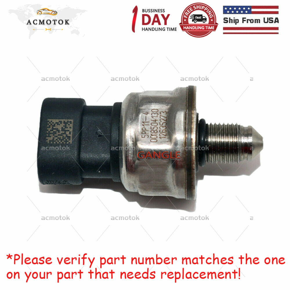 New Fuel Injection Fuel Rail Pressure Sensor For GM 12635273