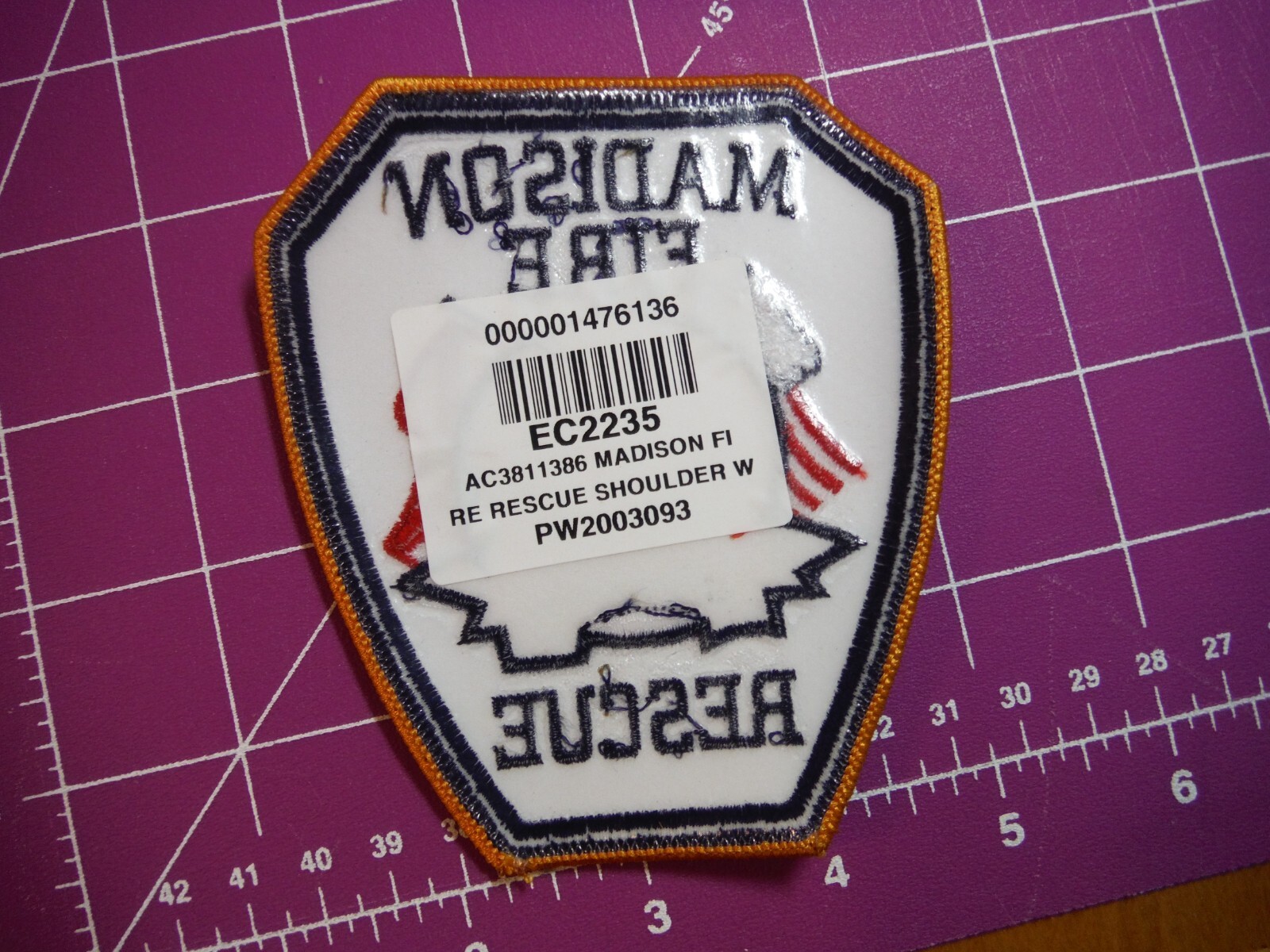 Madison Fire Rescue Department Patch Alabama AL (Bulk B)