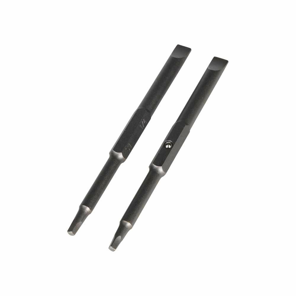 Klein Tools 32411 Replacement Bit #1 Square, 1/4'' Slotted, Extended Reach