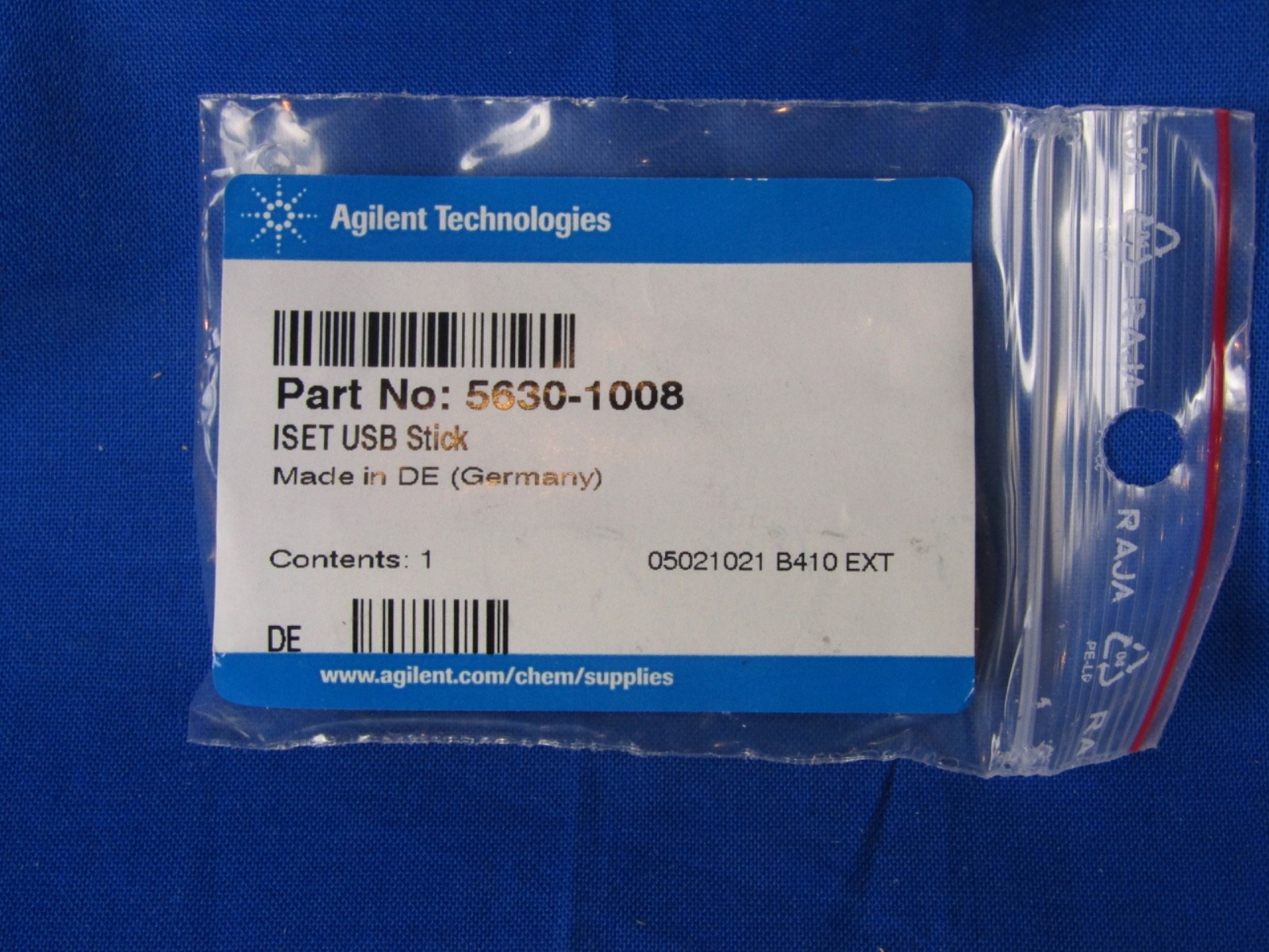 Agilent 5630-1008 ISET USB Stick