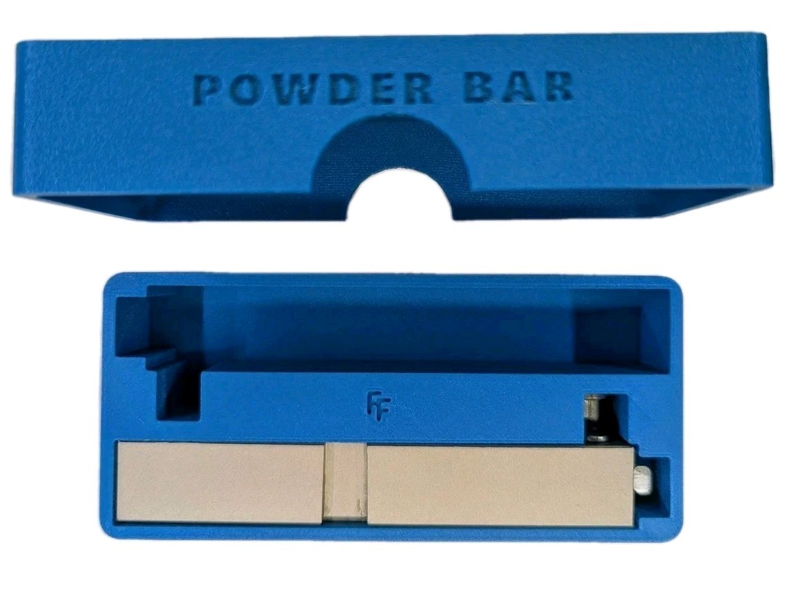 Dillon Precision Powder Bar Box - Two Powder Bars (Fits 550C, 750, 1100 Bars)