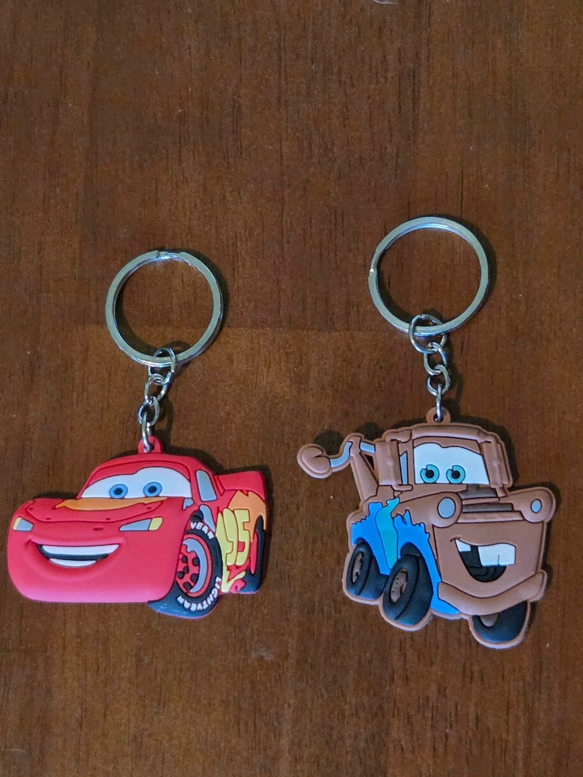 Disney CARS Keychain Choose 1 Character of Your Choice Keyring Key Ring