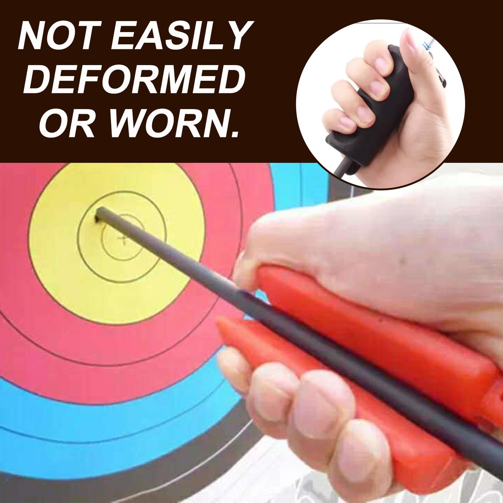 2PCS Archery Arrow Puller Silicone Gripper 3D Target Quick Release Remover Er...