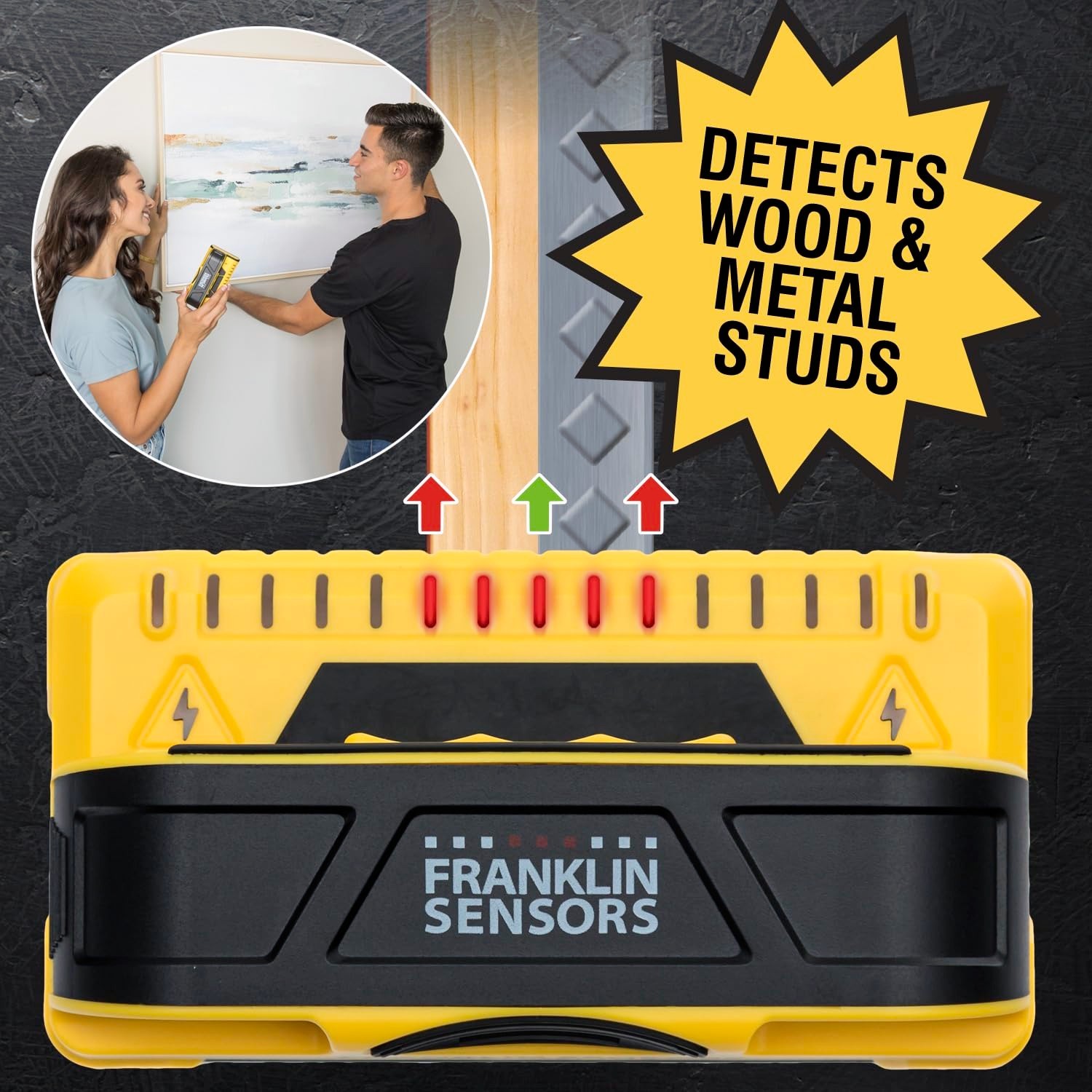X990 9-Sensor Stud Finder with Live Wire Detection - Ultimate Accuracy Awaits