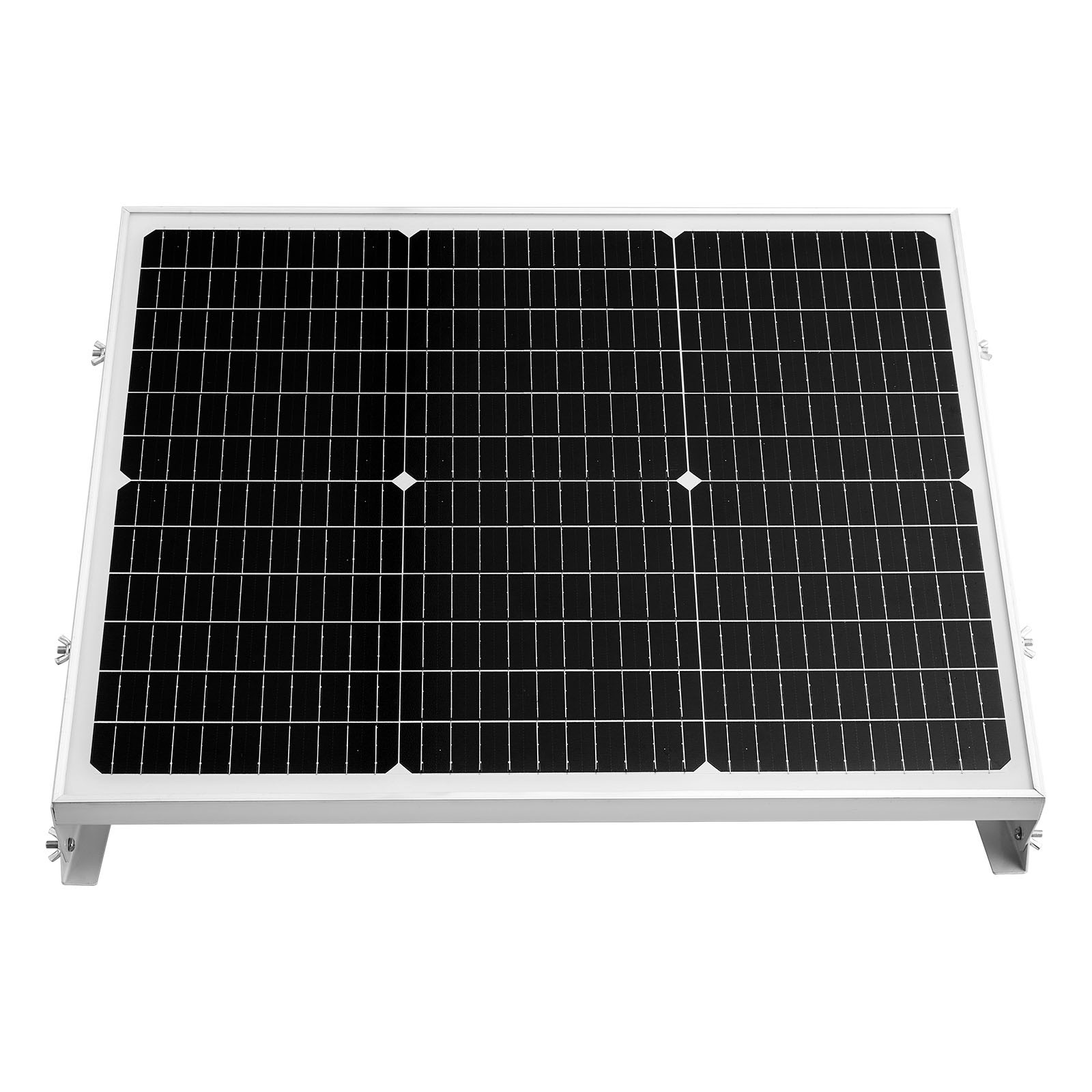 VEVOR Solar Battery Trickle Charger Kit 50W 12V with Upgraded MPPT Controller