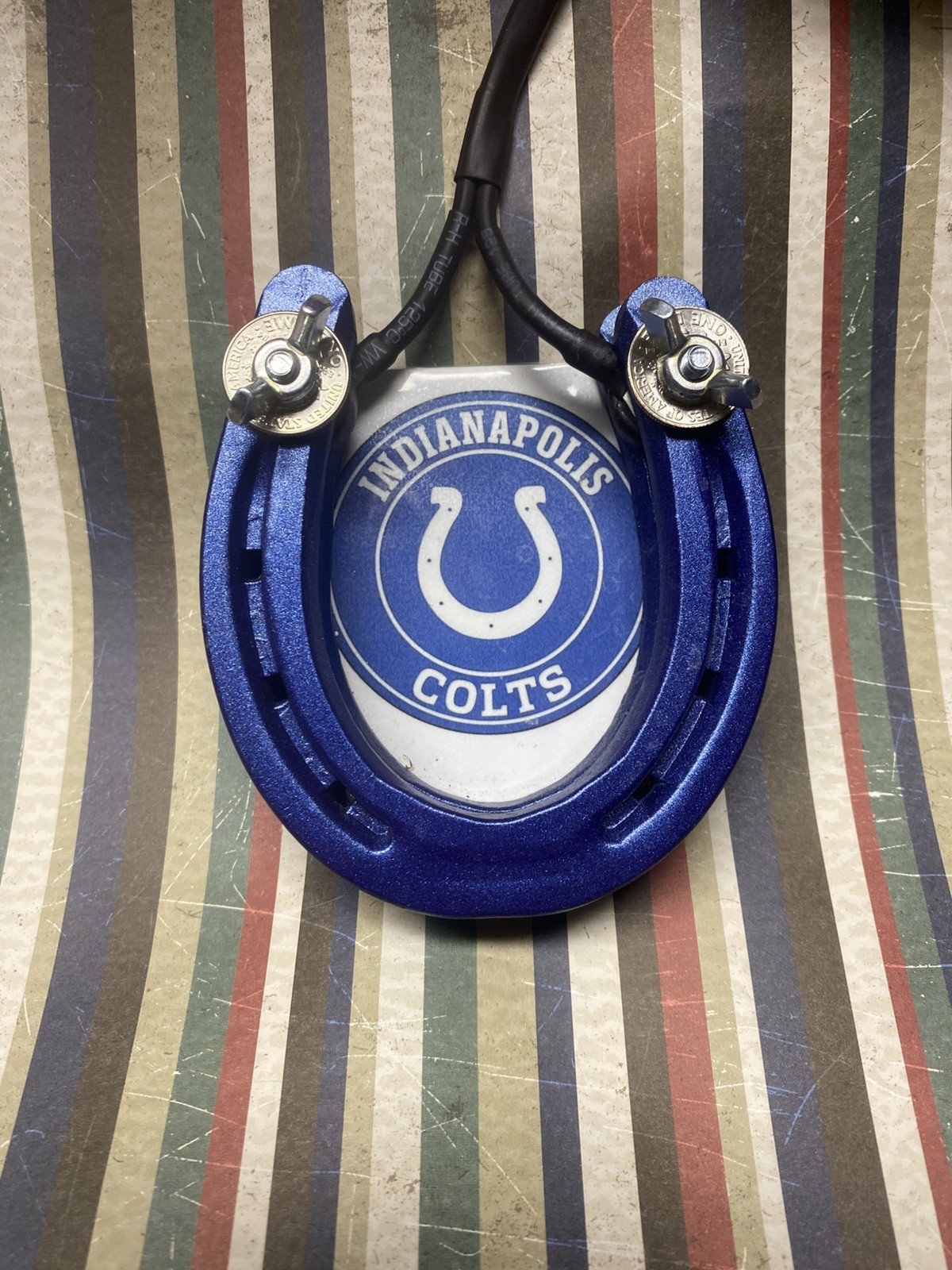 Tattoo Footswitch Handmade Custom Colts Horseshoe By Lefty’s Irons