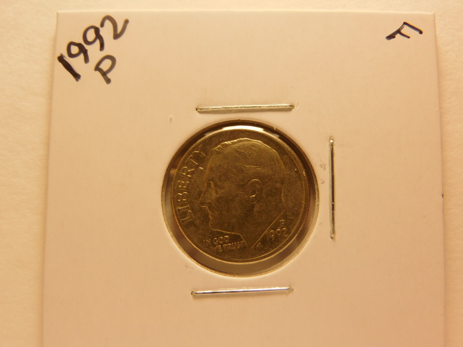 1992 P  Dime-Very Good To Xtra Fine