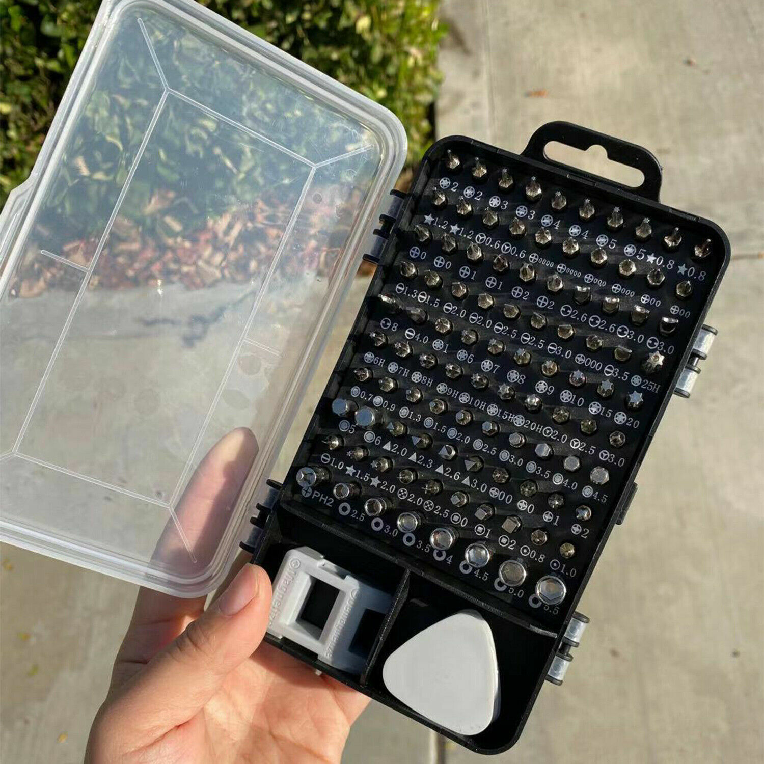 Micro Security Bit Set Tamper Proof Screws Torx Hex Star Triwing Screwdriver Kit