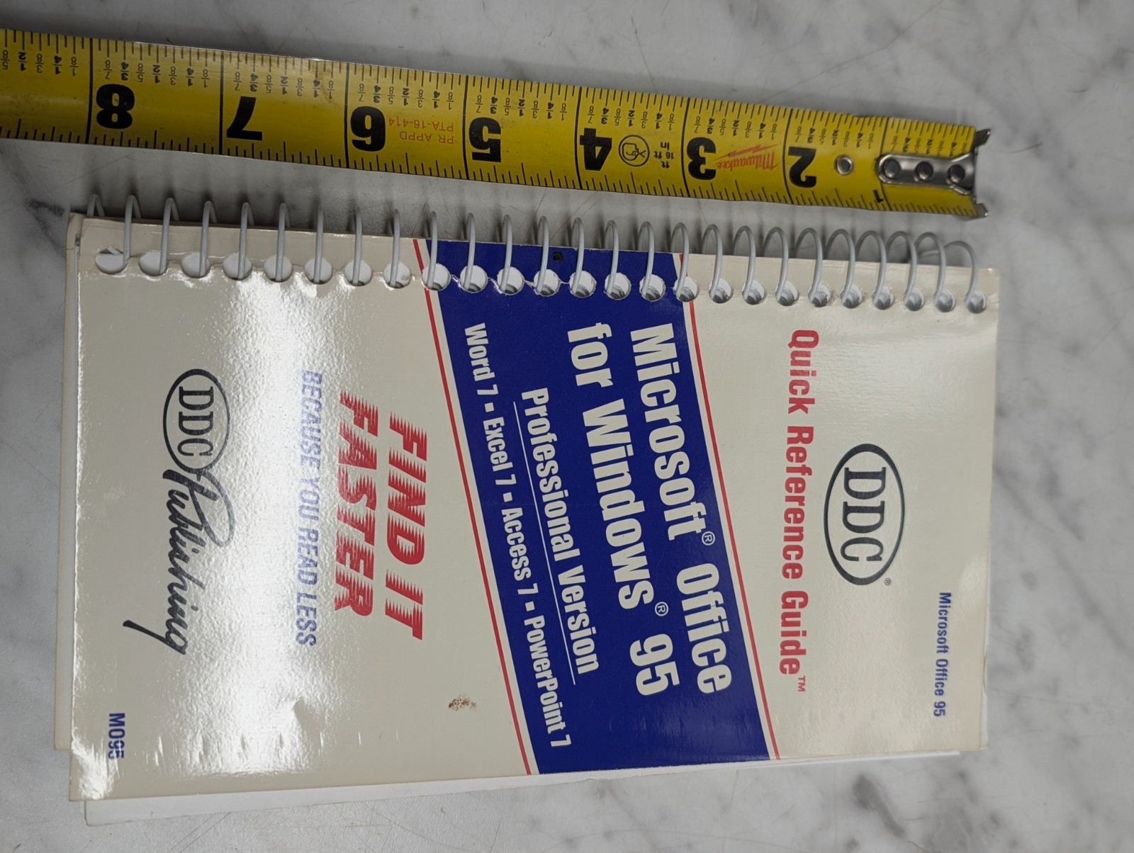 DDC Quick Reference Guide Microsoft Office for Windows 95 Professional Version