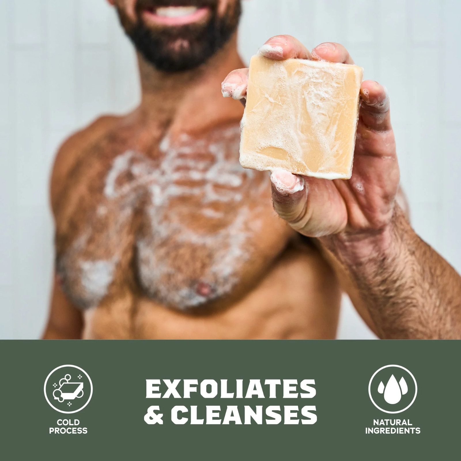 Dr. Squatch BIRCHWOOD BREEZE - Cold Processed Soap Made For Men [ 3 PACK ]