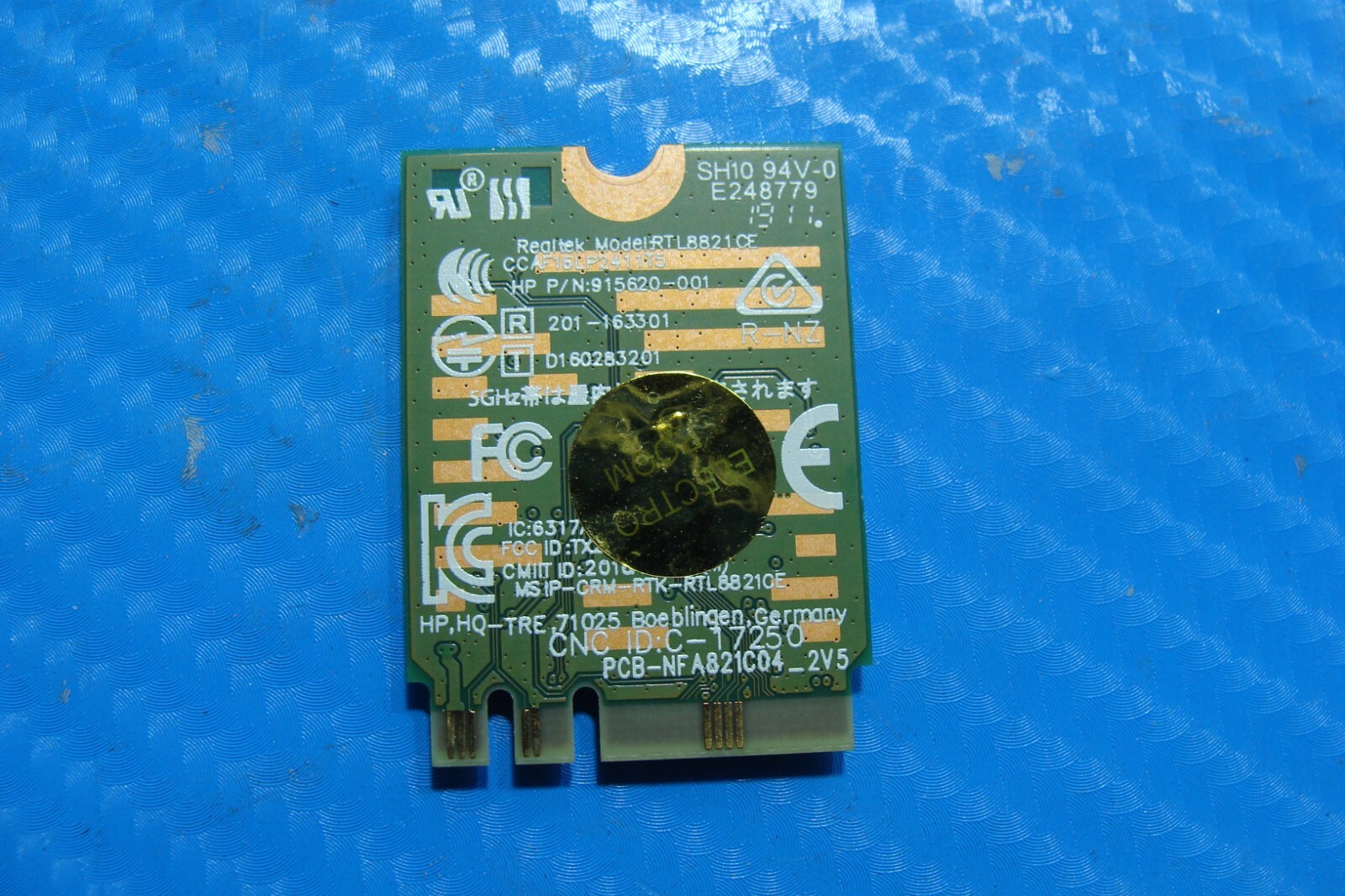 HP Pavilion x360 14m-dh0003dx 14" OEM WiFi Wireless Card RTL8821CE 915620-001