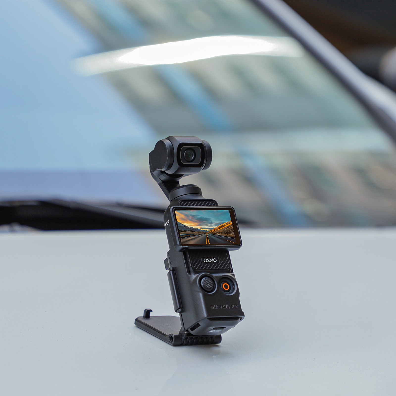 Magnetic Bracket Base Angle Adjustable Desktop Base For Osmo Pocket 3 ###