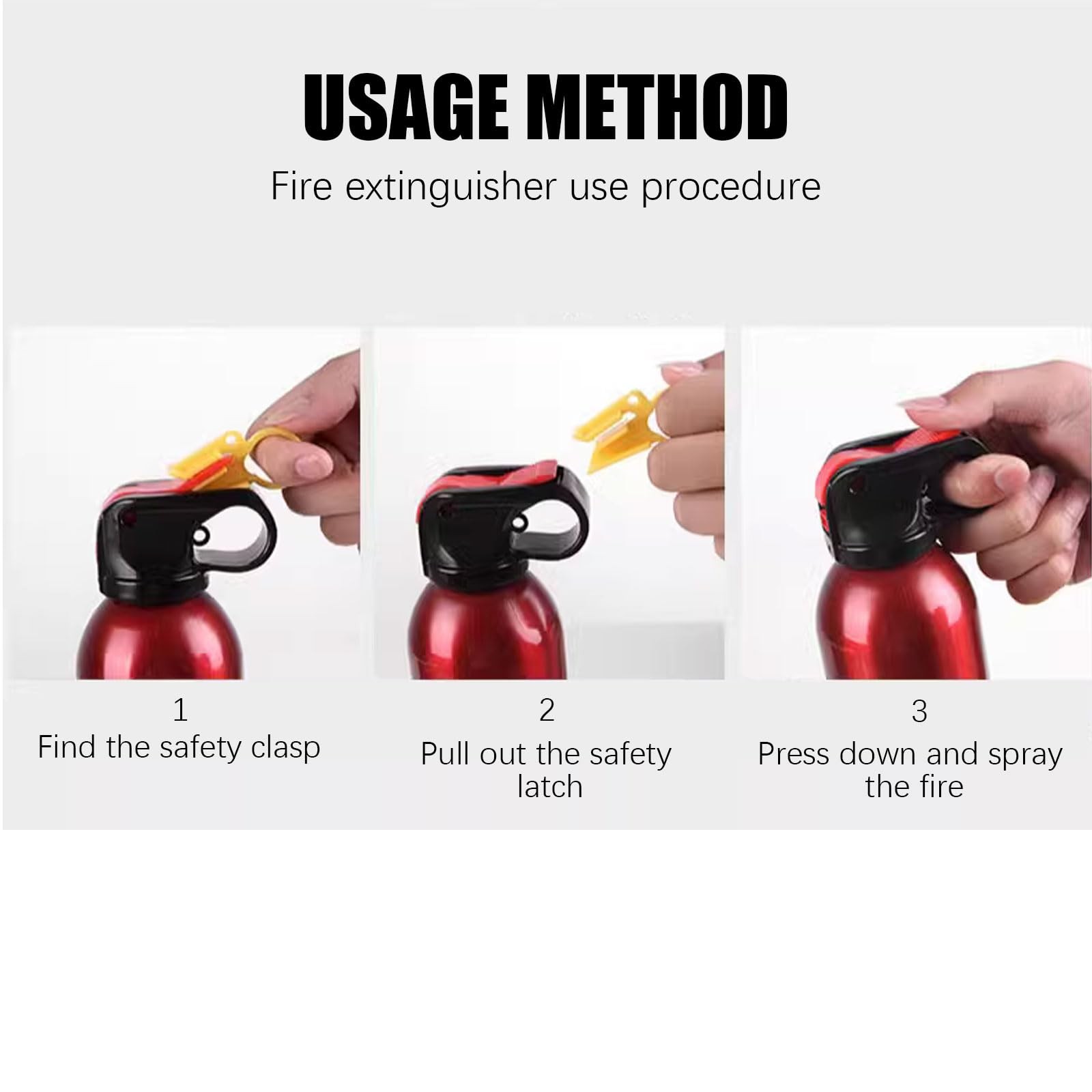 Portable Fire Extinguishers with water-based high-temperature resistance,Can ...