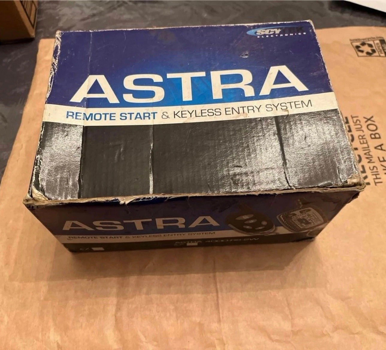 ASTRA (car) Remote Start / Keyless Entry