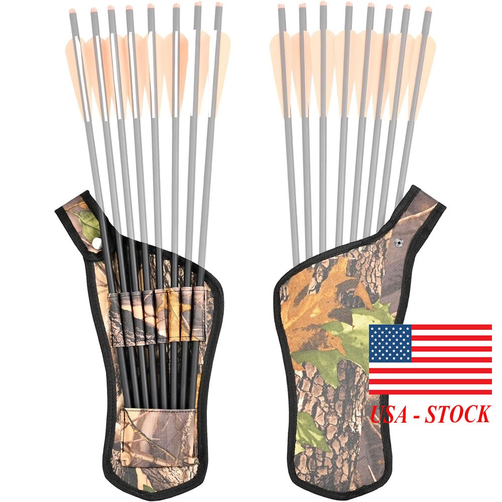 Archery Crossbow Arrow Quiver Bag Crossbow Arrow Quiver Hip Pocket Holder Waist