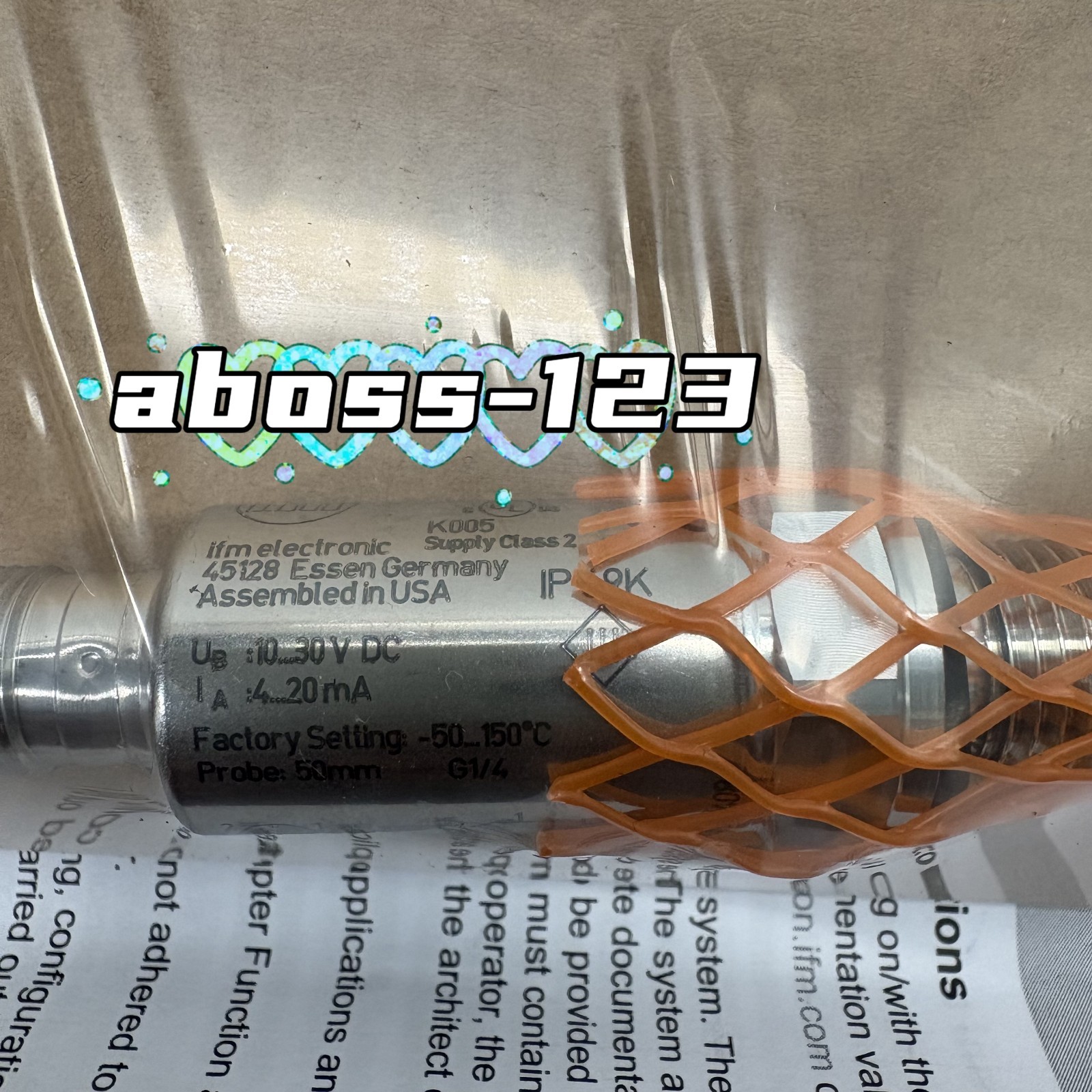 IFM TA3115 temperature transmitter#1pcs New In Box